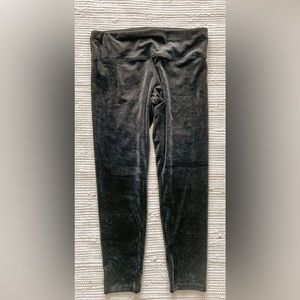 Velvet leggings